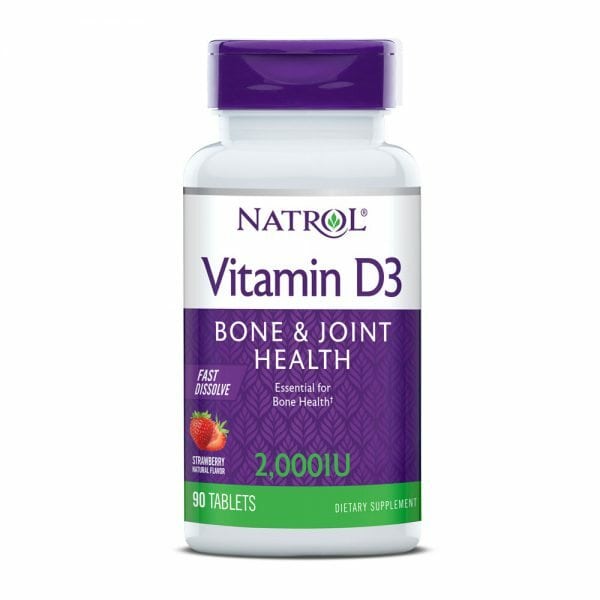 Купить Natrol Vitamin D3 (Витамины Д3) 2000 МЕ, 90 таб фото 