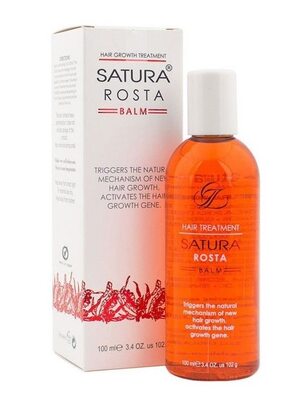Бальзам Satura Rosta Balm от / против выпадения волос, для стимуляции роста и укрепления волос, Сатура Роста, 100 мл