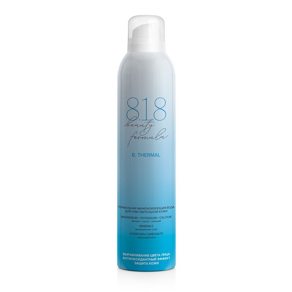 818 Beauty Formula Бьюти формула Estiqe вода термальная минерализующая для чувствительной кожи 300 мл