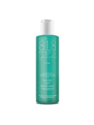 818 Beauty Formula Бьюти формула Estiqe 818 лосьон сужающий поры, очищающий для жирной и чувствительной кожи 200 мл