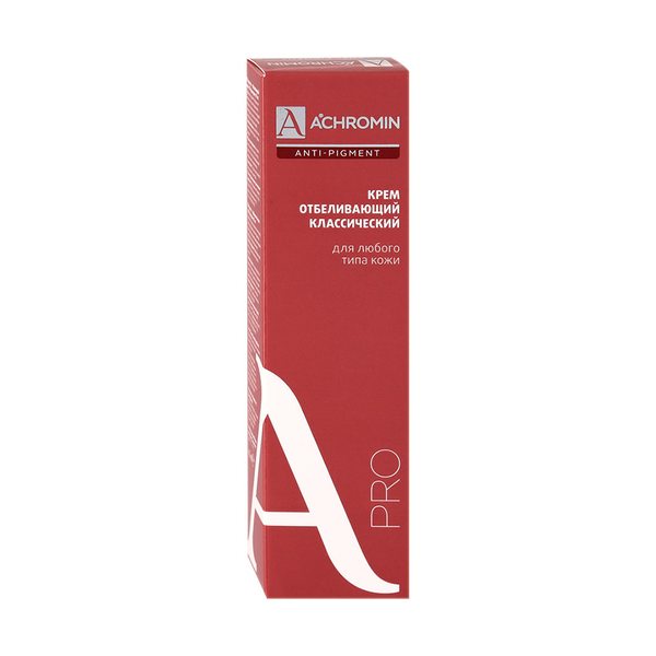 Купить Ахромин Анти-пигмент крем отбеливающий классический с УФ-фильтрами, 45мл фото 1