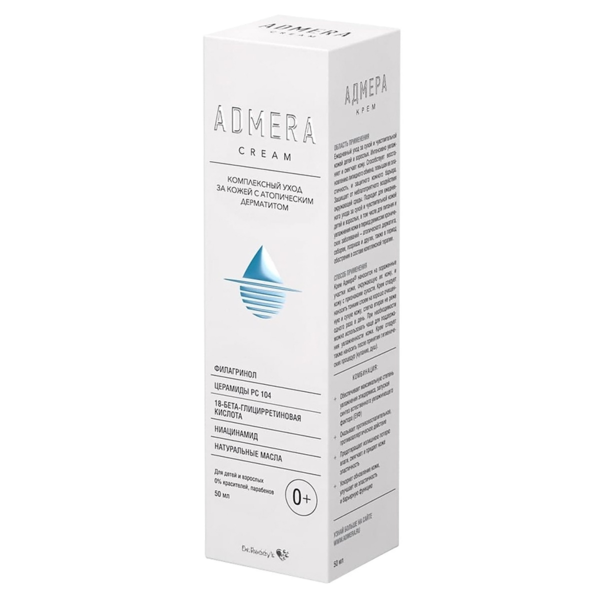 Купить Admera крем для ухода за кожей при атопическом дерматите, для взрослых и детей 0+, 50 мл фото 1