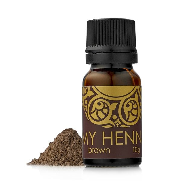 Купить Хна для окраски бровей "My Henna" (коричневая) 10 гр. фото 