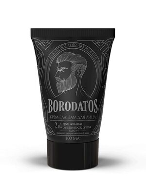 Borodatos Крем-бальзам для лица 2в1 "Borodatos", 100 мл