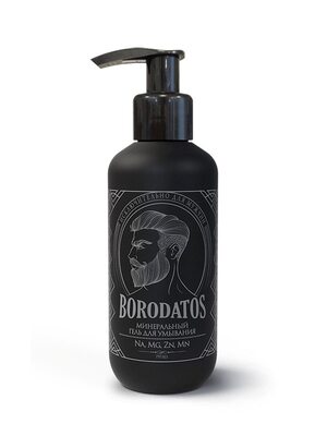 Borodatos Минеральный гель для умывания "Borodatos" 190 мл