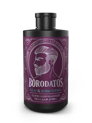 Borodatos Гель для душа парфюмированный, кедр и бобы тонка, 400 мл Купить Borodatos Гель для душа парфюмированный, кедр и бобы тонка, 400 мл фото