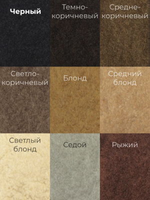 Cosmokey / Космокей Загуститель-камуфляж для волос, черный (black), 12 г 5 Купить Cosmokey / Космокей Загуститель-камуфляж для волос, черный (black), 12 г фото 5
