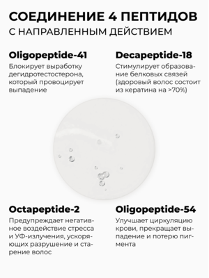 Cosmokey / Космокей Набор для стимуляции роста волос с пептидами, шампунь + кондиционер + лосьон 7 Купить Cosmokey / Космокей Набор для стимуляции роста волос с пептидами, шампунь + кондиционер + лосьон фото 7