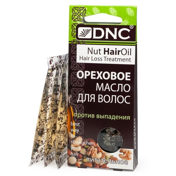 Купить Ореховое масло для волос DNC против выпадения 3х15 мл фото 1