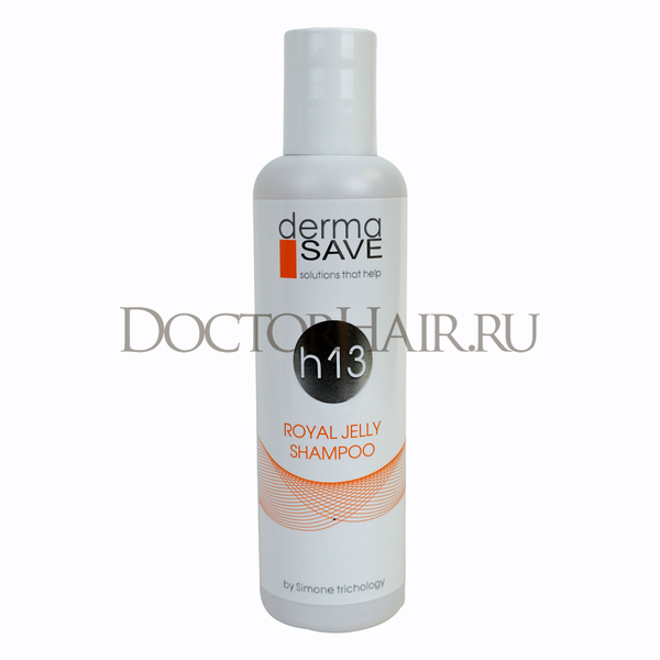 Шампунь h13 DermaSave для ослабленных волос с проявлениями алопеции, 200 мл