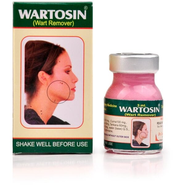 Wartosin Вартозин средство от папиллом и бородавок Dr. Loonawat 3 мл