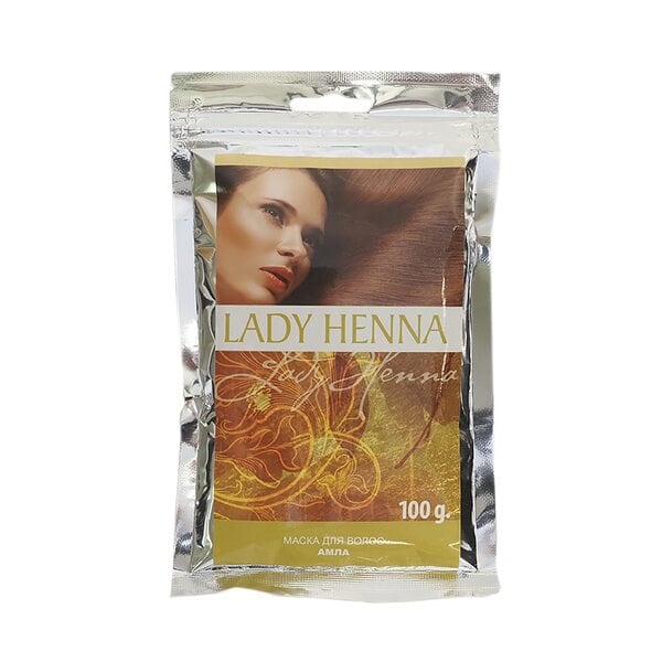 Купить Маска для волос Амла Lady Henna 100г фото 