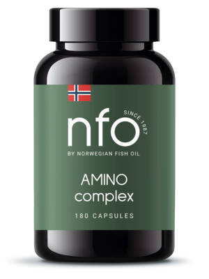 NFO Амино Комплекс - 18 аминокислот, 180 капсул