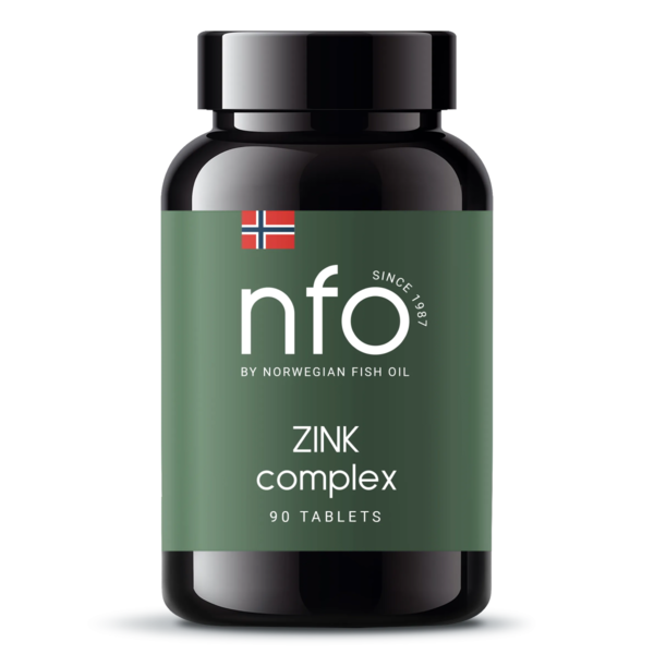 NFO Комплекс Цинка - для укрепления иммунитета и противовирусной защиты, 90 капсул