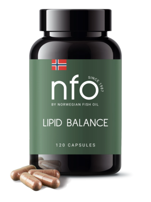 Витаминно-минеральный комплекс Norwegian Fish Oill NFO Lipid Balance Липид Баланс, витамины для сердечно-сосудистой системы Норвегиан Фиш Ойл, 120 капсул