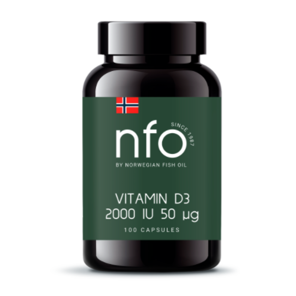 NFO Витамин D 2000 МЕ, 100 шт