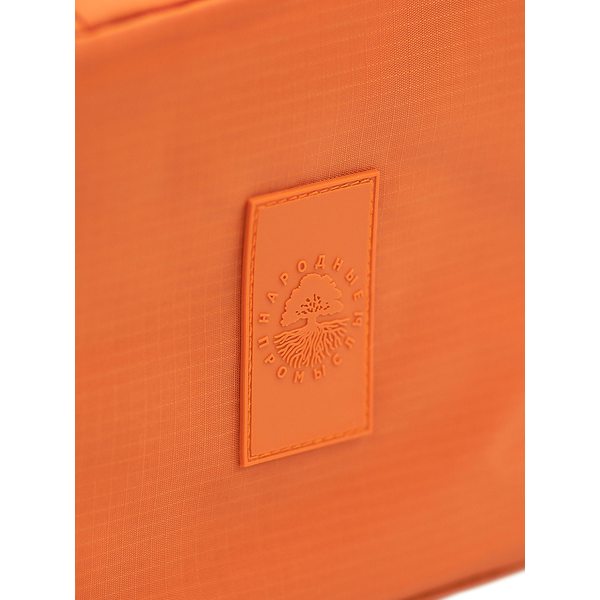 Купить Сумка-несессер для косметических принадлежностей / Тревел-сумка для путешествий, оранжевая фото 2
