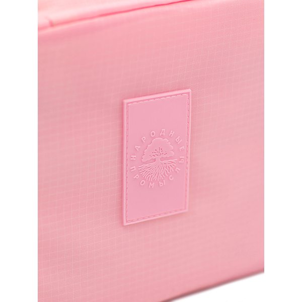 Купить Сумка-несессер для косметических принадлежностей / Тревел-сумка для путешествий, розовая фото 2