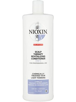 Увлажняющий кондиционер 5 Nioxin для химически обработанных волос с тенденцией к истончению, 1000 мл
