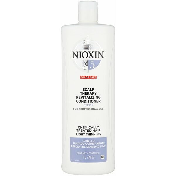 Увлажняющий кондиционер 5 Nioxin для химически обработанных волос с тенденцией к истончению, 1000 мл