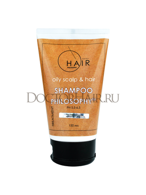 Шампунь для жирной кожи головы и волос  Oily Scalp Hair Shampoo, шампунь для жирных корней волос, шампунь для жирных волос для мужчин и женщин, 150 мл