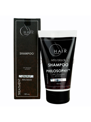 Шампунь от выпадения волос с Копирролом Alfa Block Shampoo with 1% Kopyrrol Шампунь против выпадения волос, 150мл