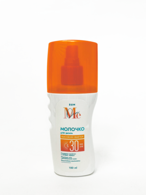 Mediva Sun Молочко для загара SPF 30 Высокий фактор, с пантенолом и экстрактом череды, 150 мл