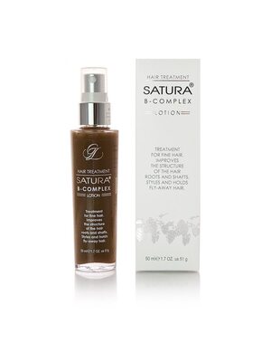 Лосьон Satura B-Complex Сатура Роста с витаминами группы B для ломких и поврежденных волос склонных к выпадению, 50 мл