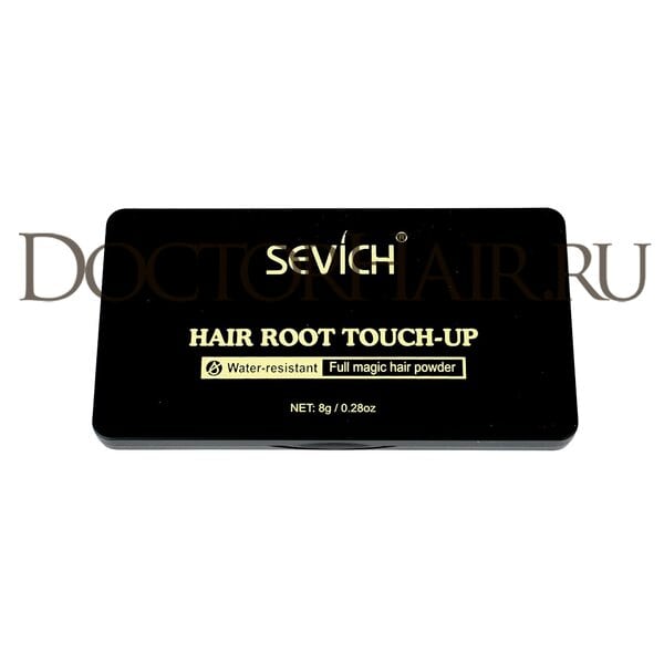 Купить Sevich Пудра маскирующая для волос и бровей (черный), 8 гр фото 13