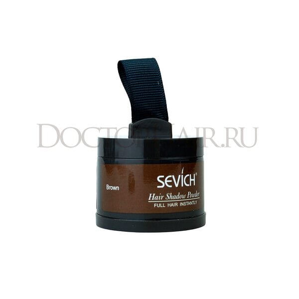Купить Sevich Пудра маскирующая для волос и бровей (коричневый), 4 гр фото 11