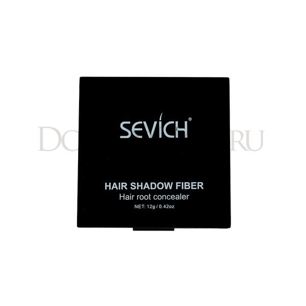 Купить Sevich Пудра маскирующая для волос и бровей (темно-коричневый), 12 гр фото 12