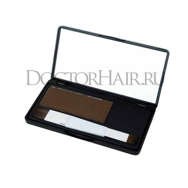 Купить Sevich Пудра маскирующая для волос и бровей (средне-коричневый), 8 гр фото 13