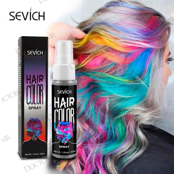 Купить Sevich Цветной спрей для временного окрашивания волос (фиолетовый), 30мл фото 5