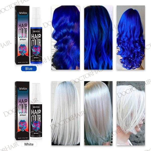 Купить Sevich Цветной спрей для временного окрашивания волос (фиолетовый), 30мл фото 9