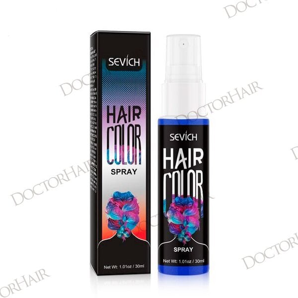 Купить Sevich Цветной спрей для временного окрашивания волос (синий), 30мл фото 1
