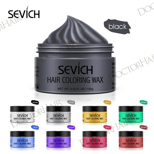 Купить Sevich Воск - временная краска для волос (черный), 120 гр фото 3