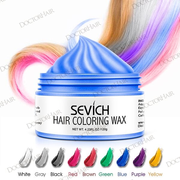 Купить Воск - временная краска для волос Sevich (красный), 120 гр фото 4