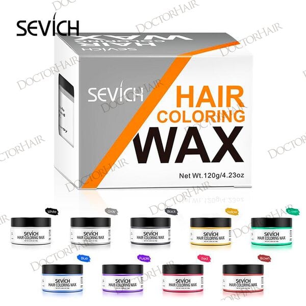 Купить Sevich Воск - временная краска для волос (серый), 120 гр фото 7