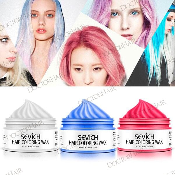 Купить Воск - временная краска для волос Sevich (белый), 120 гр фото 10
