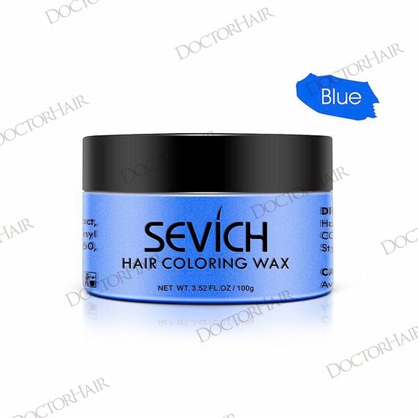 Купить Воск - временная краска для волос Sevich (синий), 120 гр фото 1