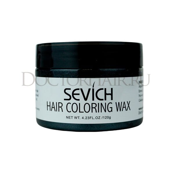 Купить Sevich Воск - временная краска для волос (черный), 120 гр фото 12