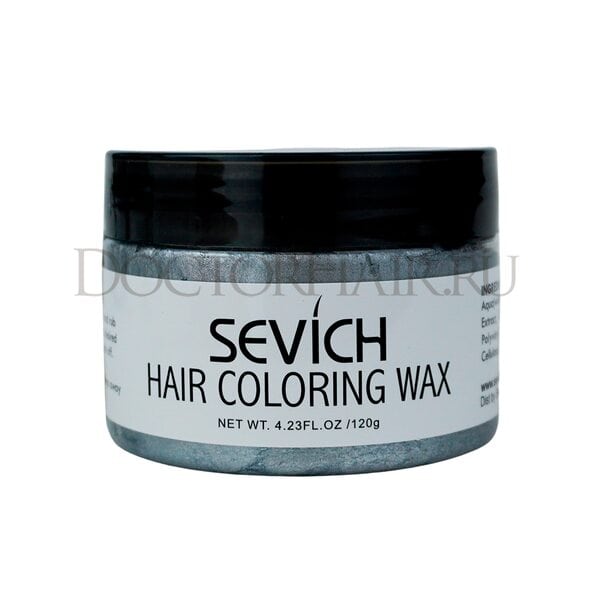 Купить Sevich Воск - временная краска для волос (серый), 120 гр фото 15