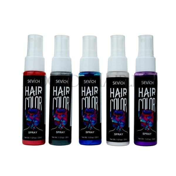 Купить Sevich Цветной спрей для временного окрашивания волос (серый), 30мл фото 11