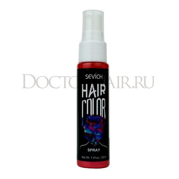 Купить Sevich Цветной спрей для временного окрашивания волос (красный), 30мл фото 10