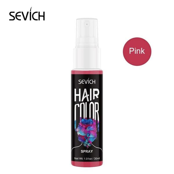 Купить Sevich Цветной спрей для временного окрашивания волос (розовый), 30мл фото 