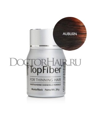 TopFiber Финский кератиновый загуститель волос (рыжий)