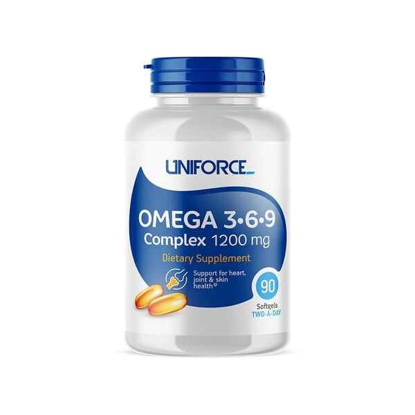Купить Uniforce Omega 3-6-9 1200 мг 90 капсул фото 