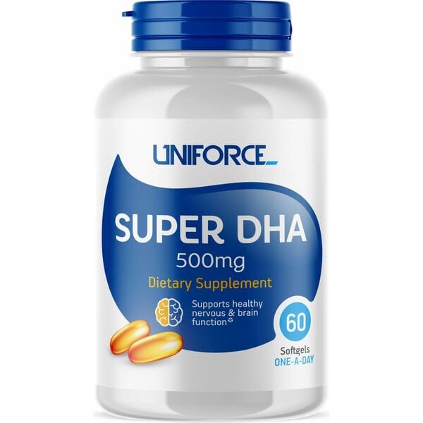 Купить Uniforce Super DHA 500 мг 60 капсул фото 