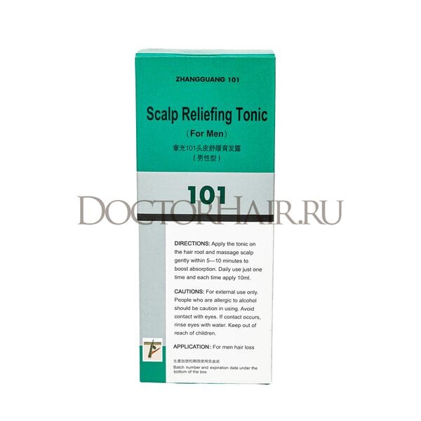 Купить Лосьон Zhangguang 101 Scalp Reliefing Tonic (for men) (export-packing) для волос, 120 мл фото 2