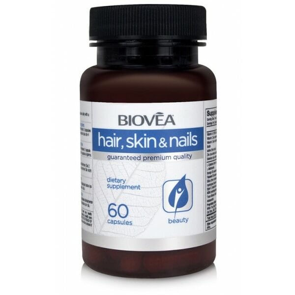 Купить Biovea Hair, Skin & Nails 60 капсул фото 